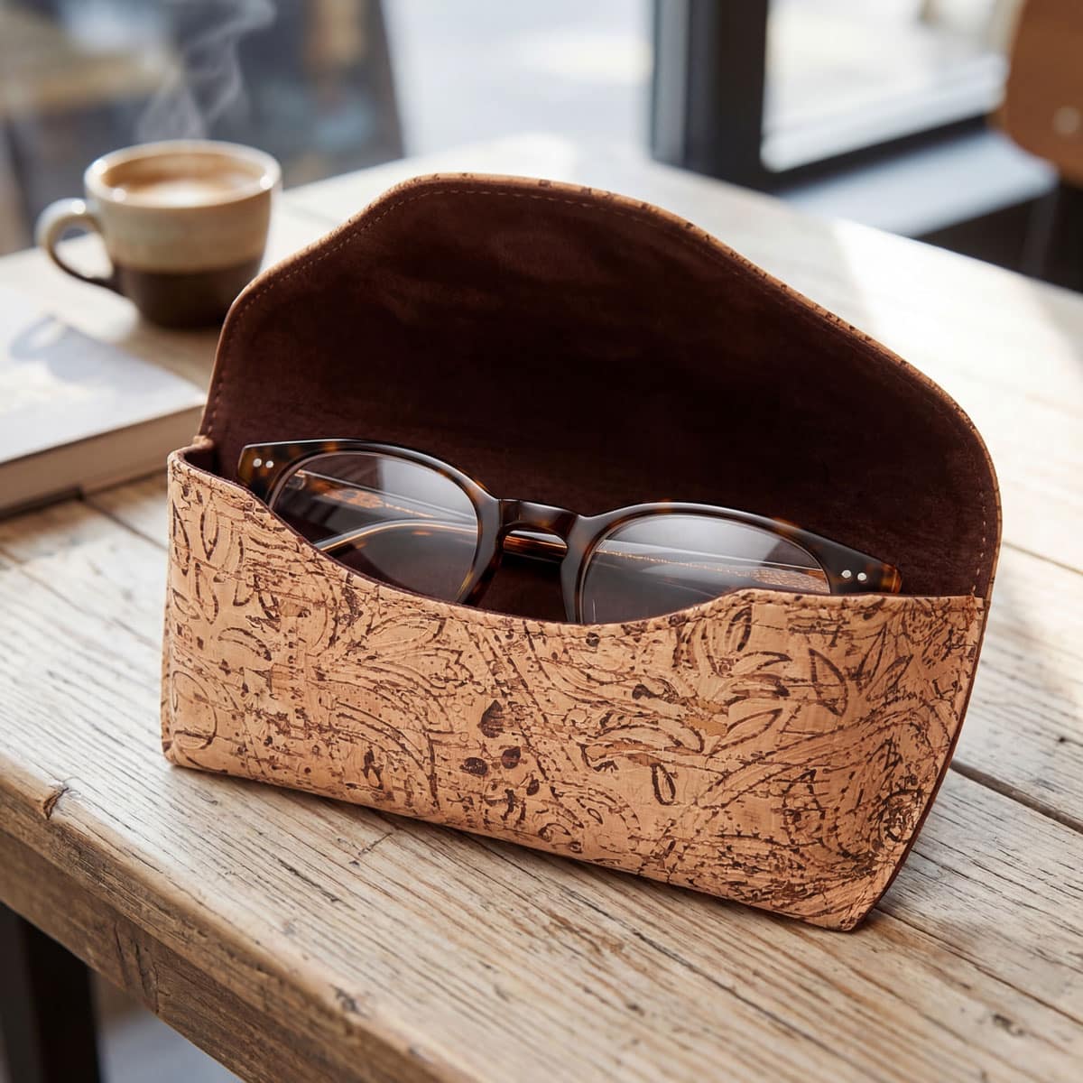 Brillenetui aus Kork «Eden»