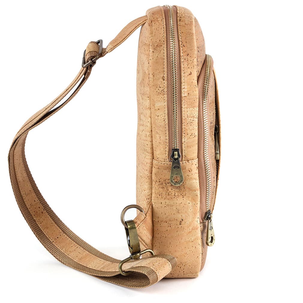 Brusttasche «Verde» aus Kork