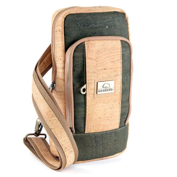 Brusttasche «Verde» aus Kork