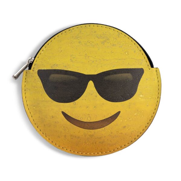 Etui «Sunny Emoji» aus Kork