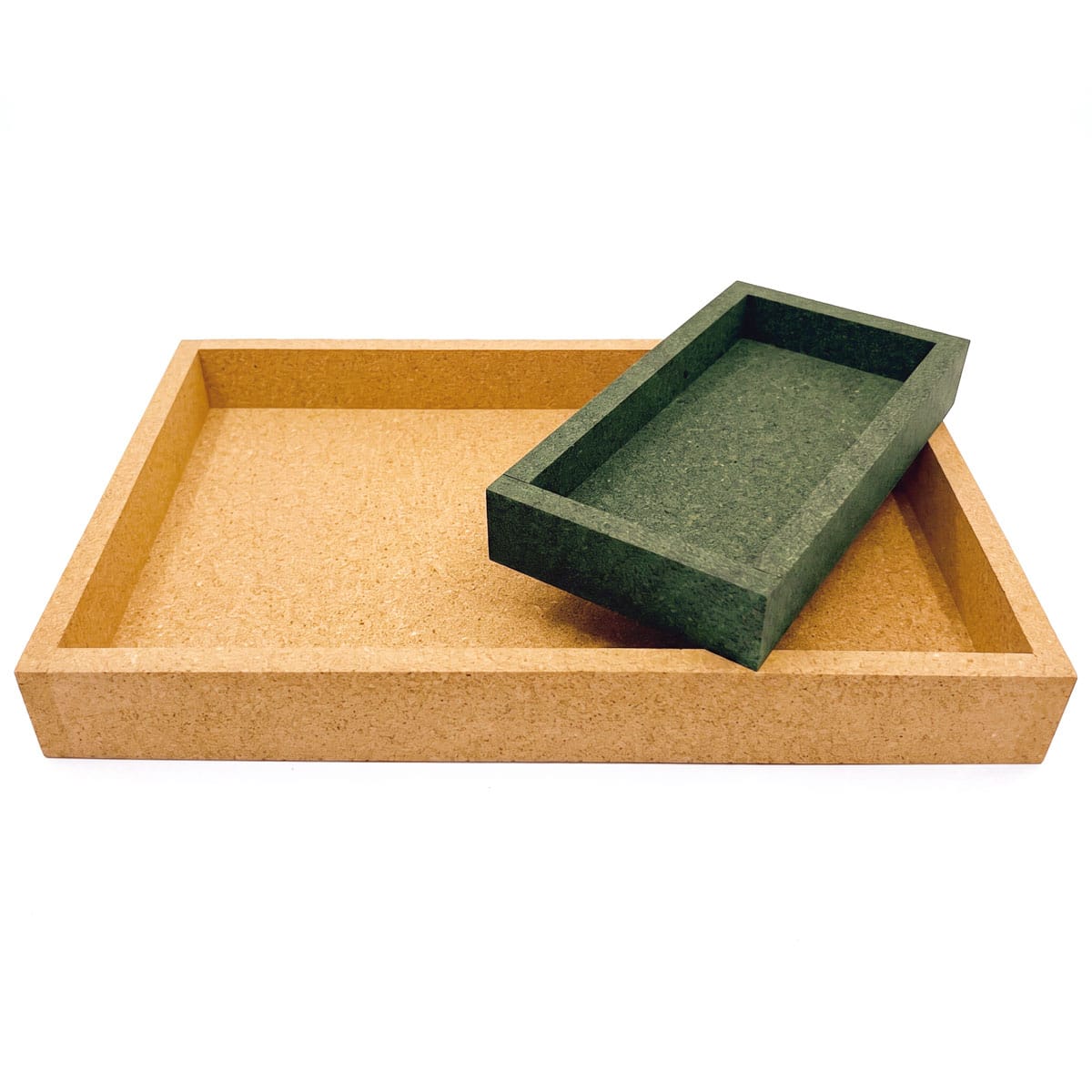 Kork-Behälter-Set «Green»