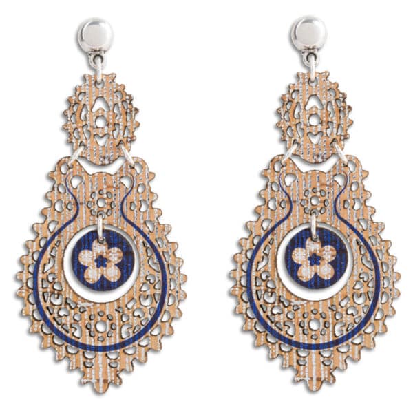 Kork-Ohrringe «Florical»