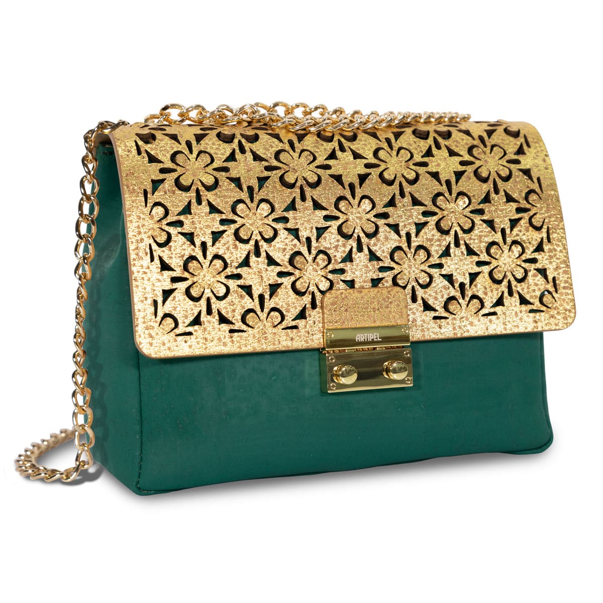 Kork-Schultertasche/Clutch «Inspira 94»