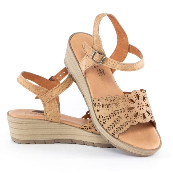 Korksandalen «Flor»