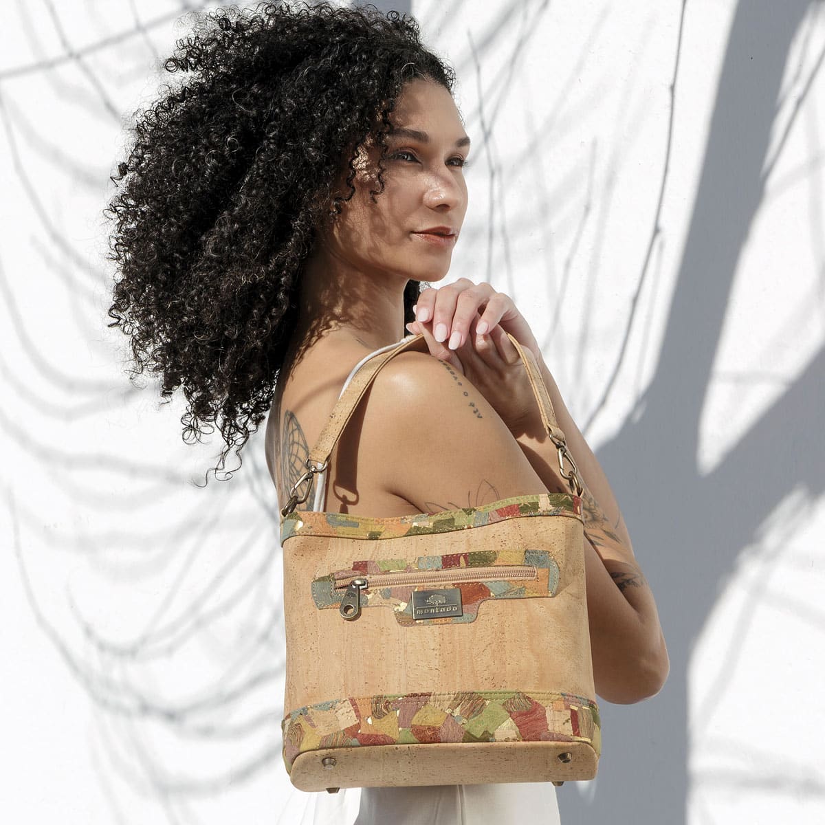 Korktasche «Mineral Stripe»
