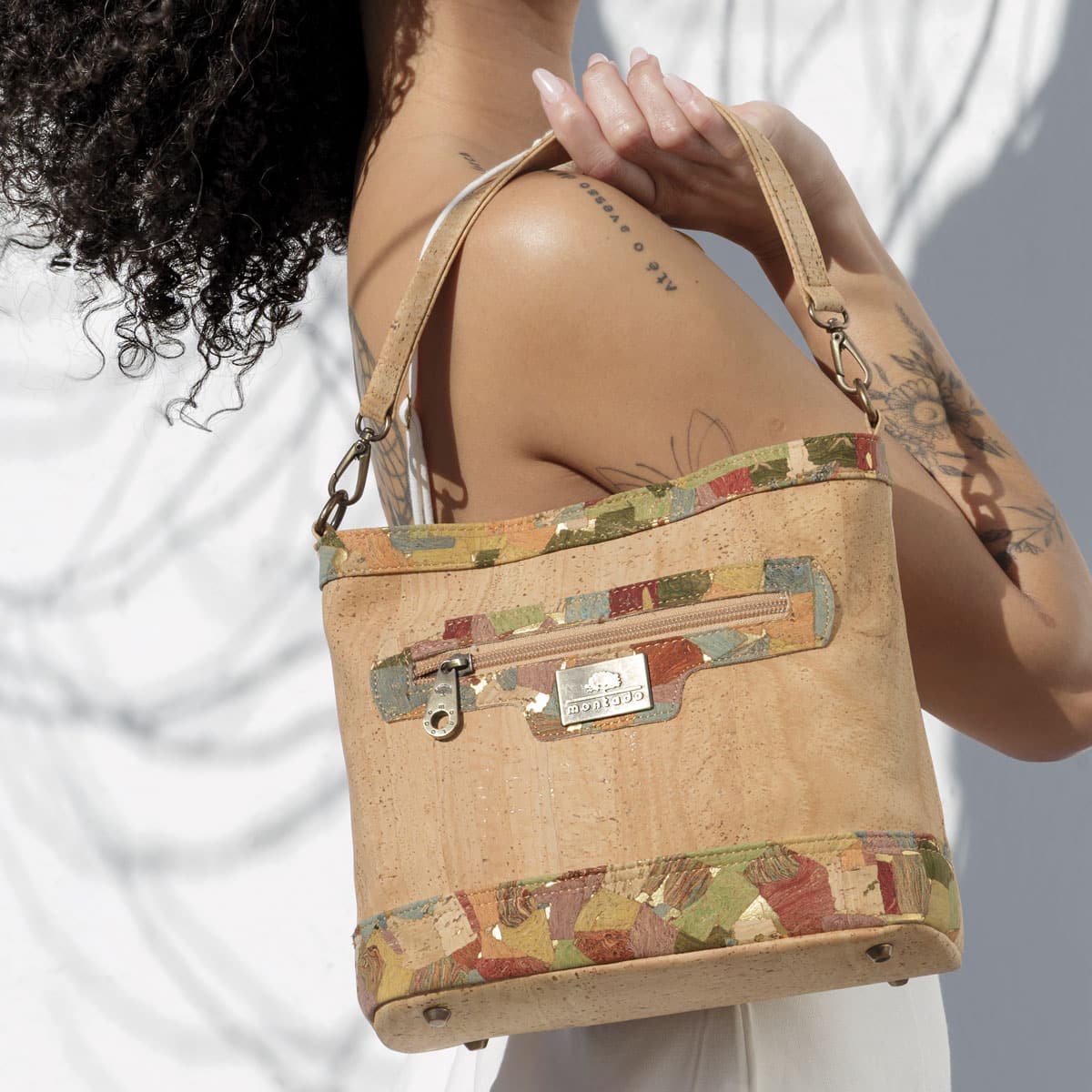 Korktasche «Mineral Stripe»
