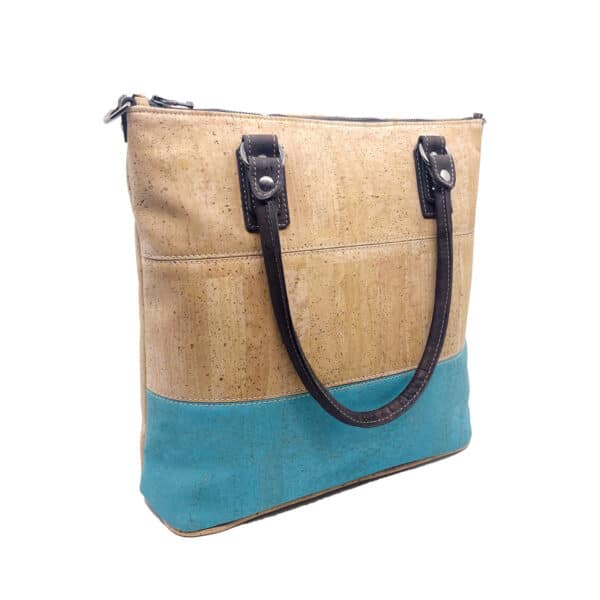 Korktasche «Victoria» blau