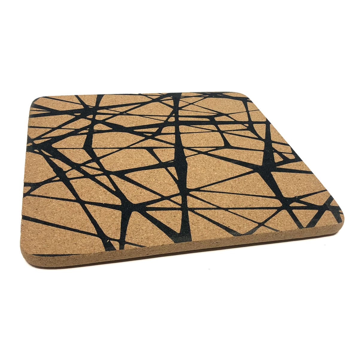 Pfannenuntersetzer «Scribble» (quadratisch) aus Kork