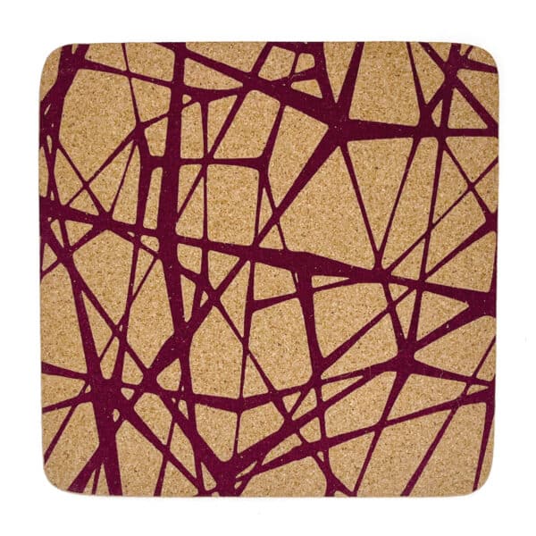 Pfannenuntersetzer «Scribble» aus Kork