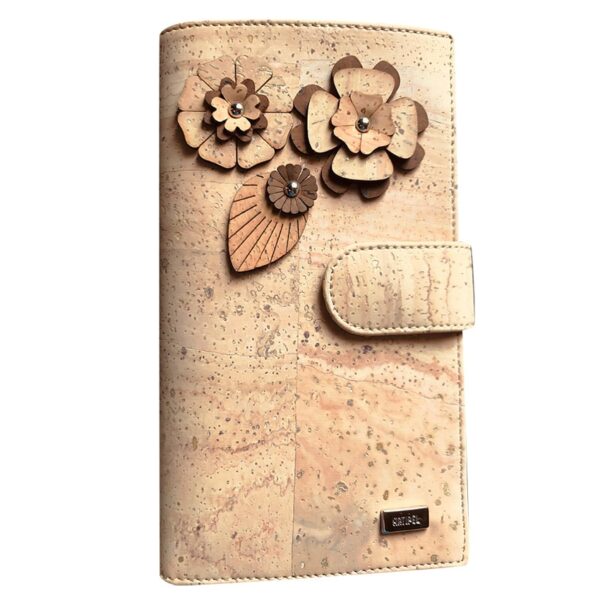 Portemonnaie «Cork Flowers» aus Kork