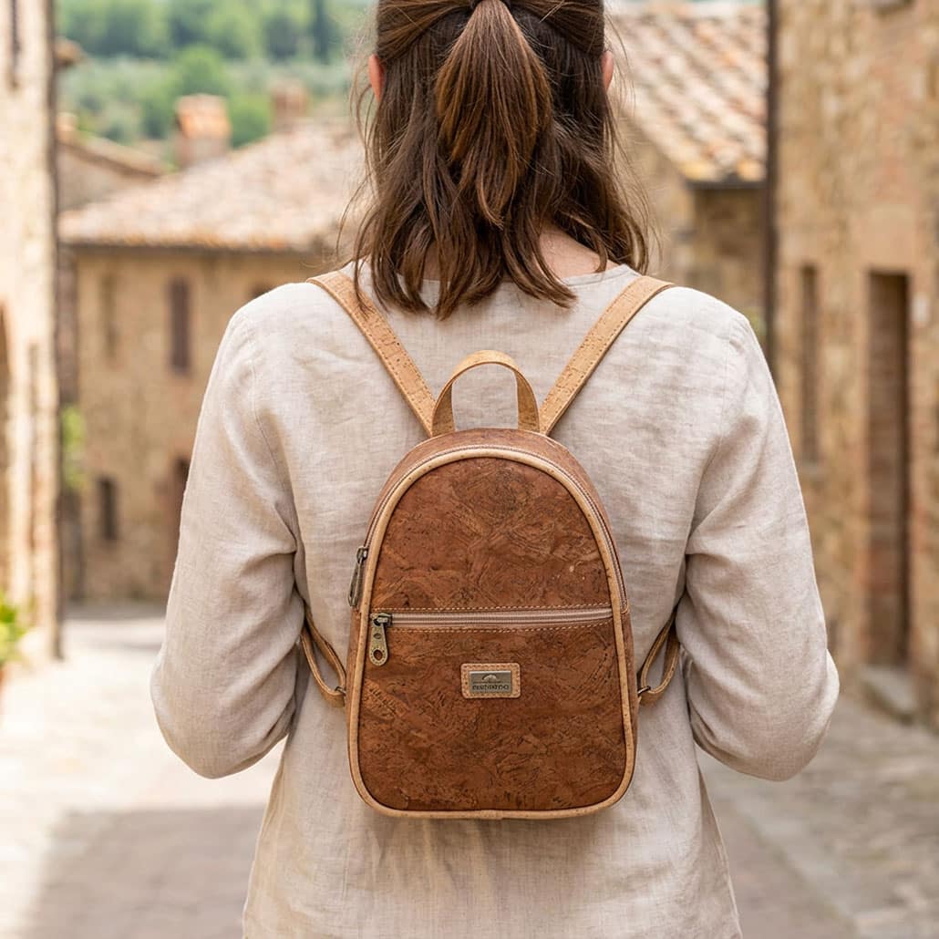 Rucksack aus Kork «Avela»