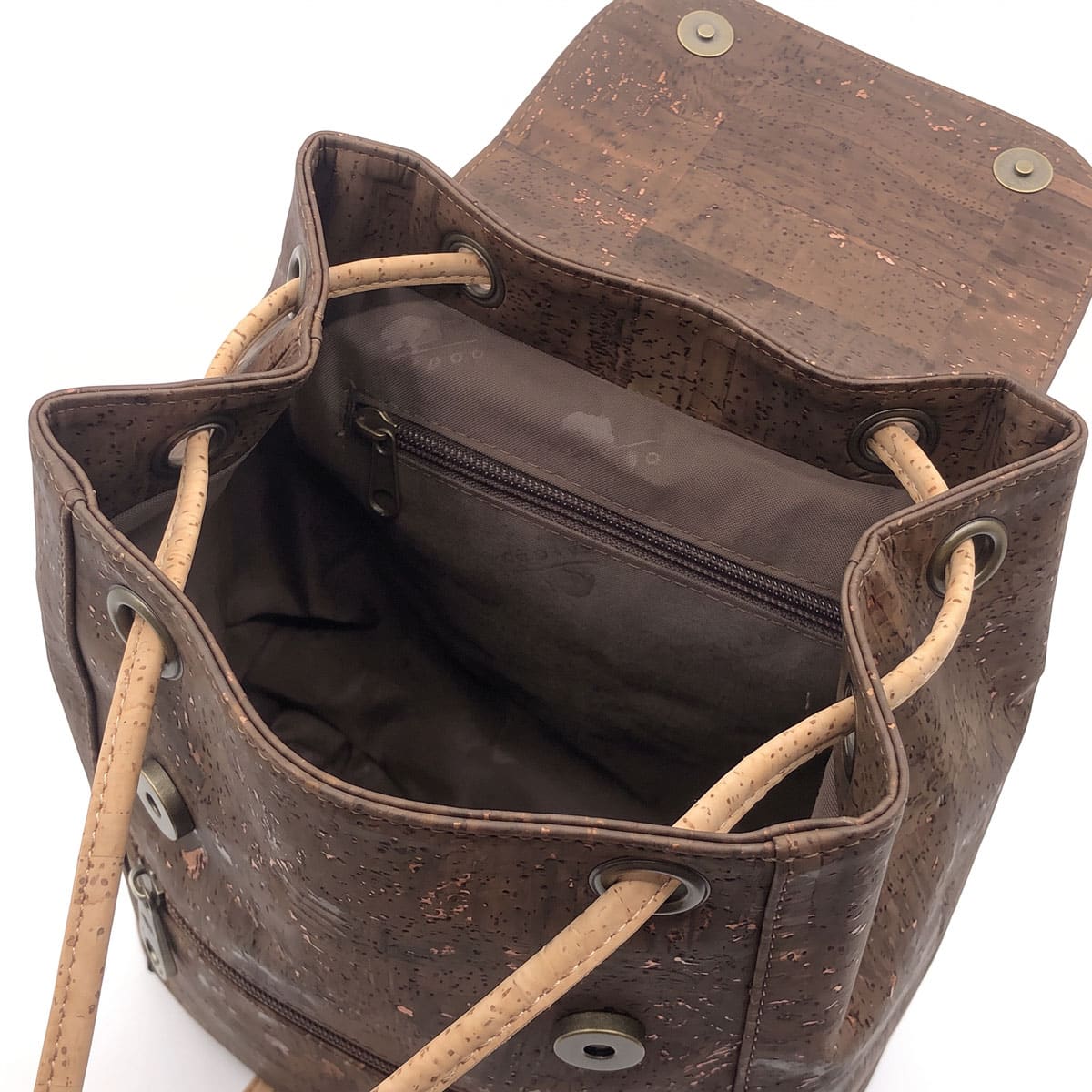 Rucksack aus Kork «Café»
