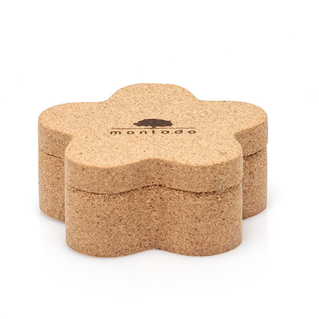Schmuckkästchen aus Kork «Flor»