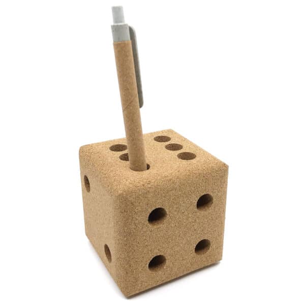 Stiftehalter «Dice» aus Kork