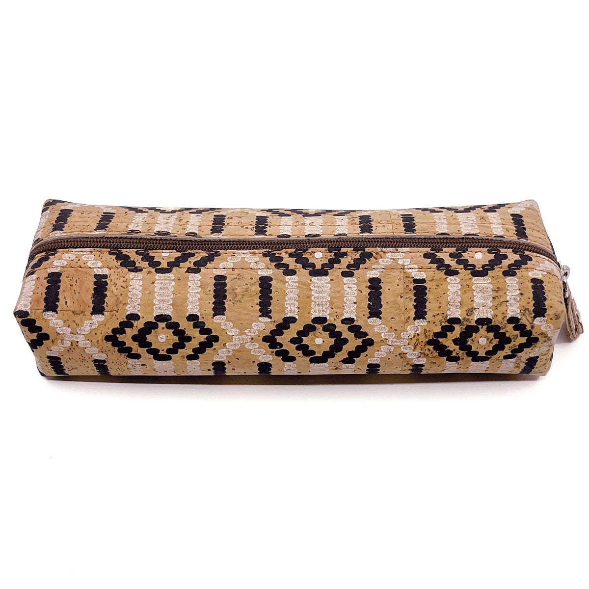 Stiftetui «Ethnic Black» aus Kork