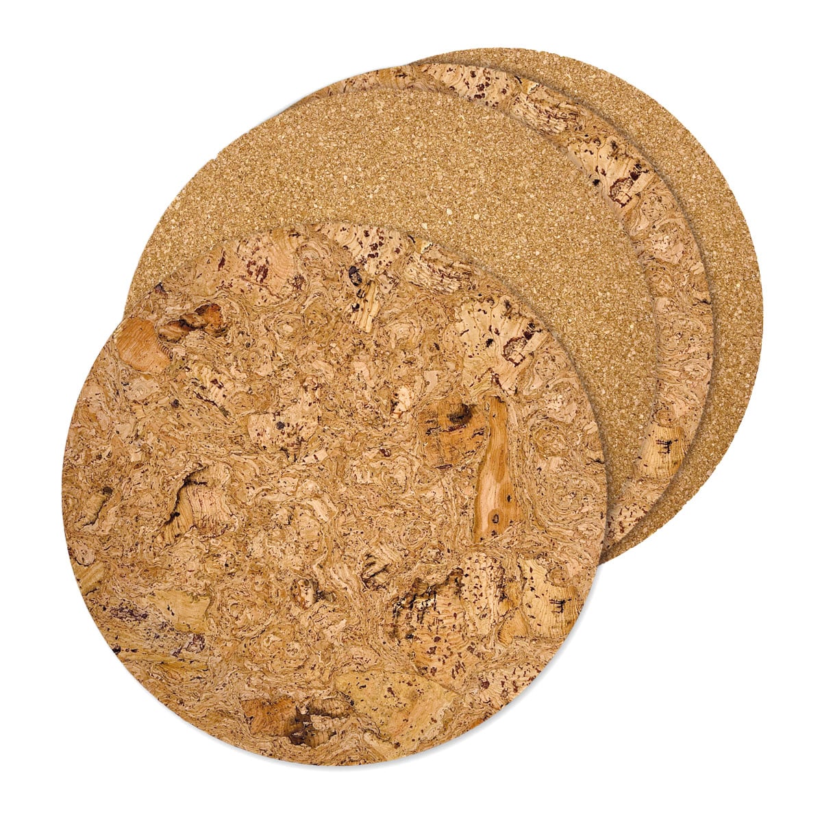 Tischsets aus Kork «Dekko rund»