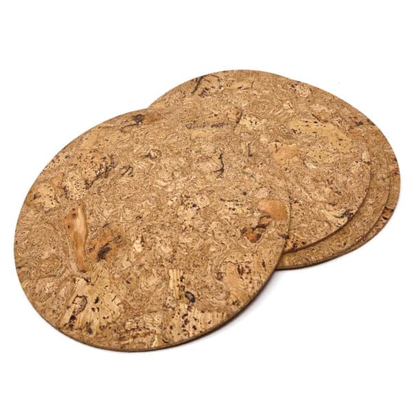 Tischsets aus Kork «Dekko rund»
