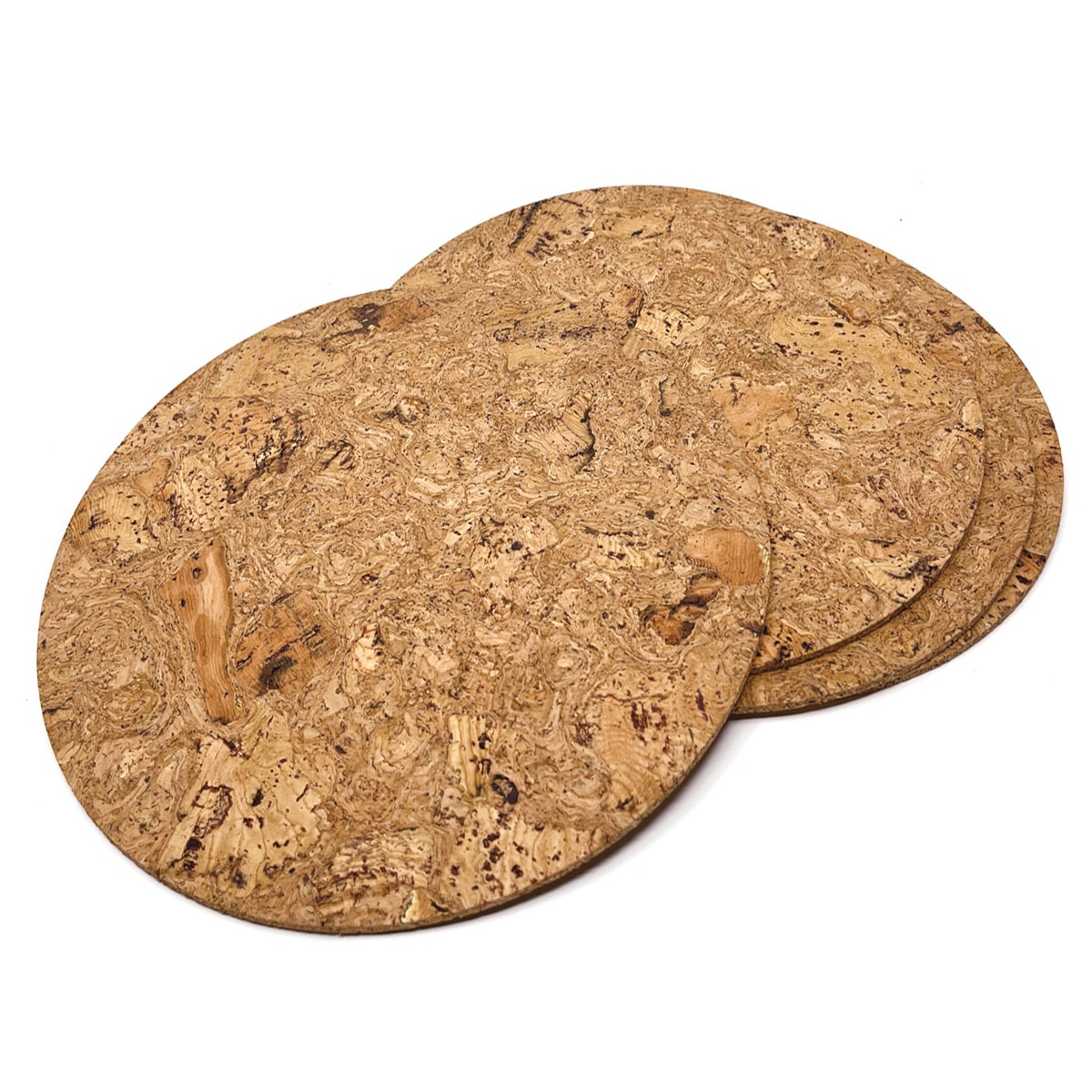 Tischsets aus Kork «Dekko rund»