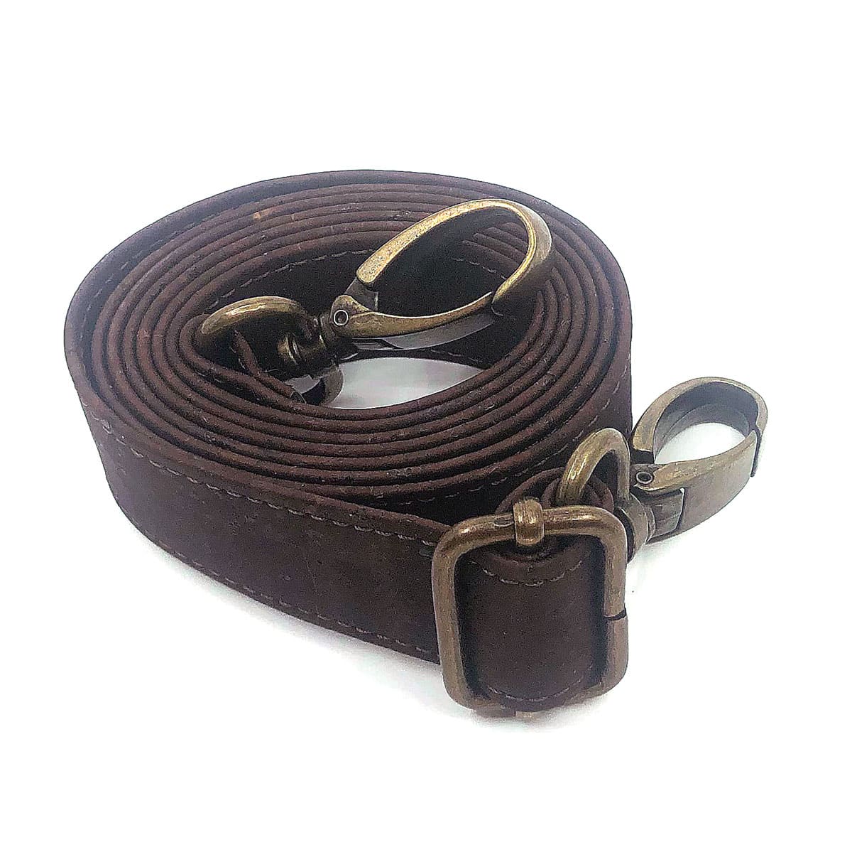 Trageriemen aus Kork «Antique Gold» braun