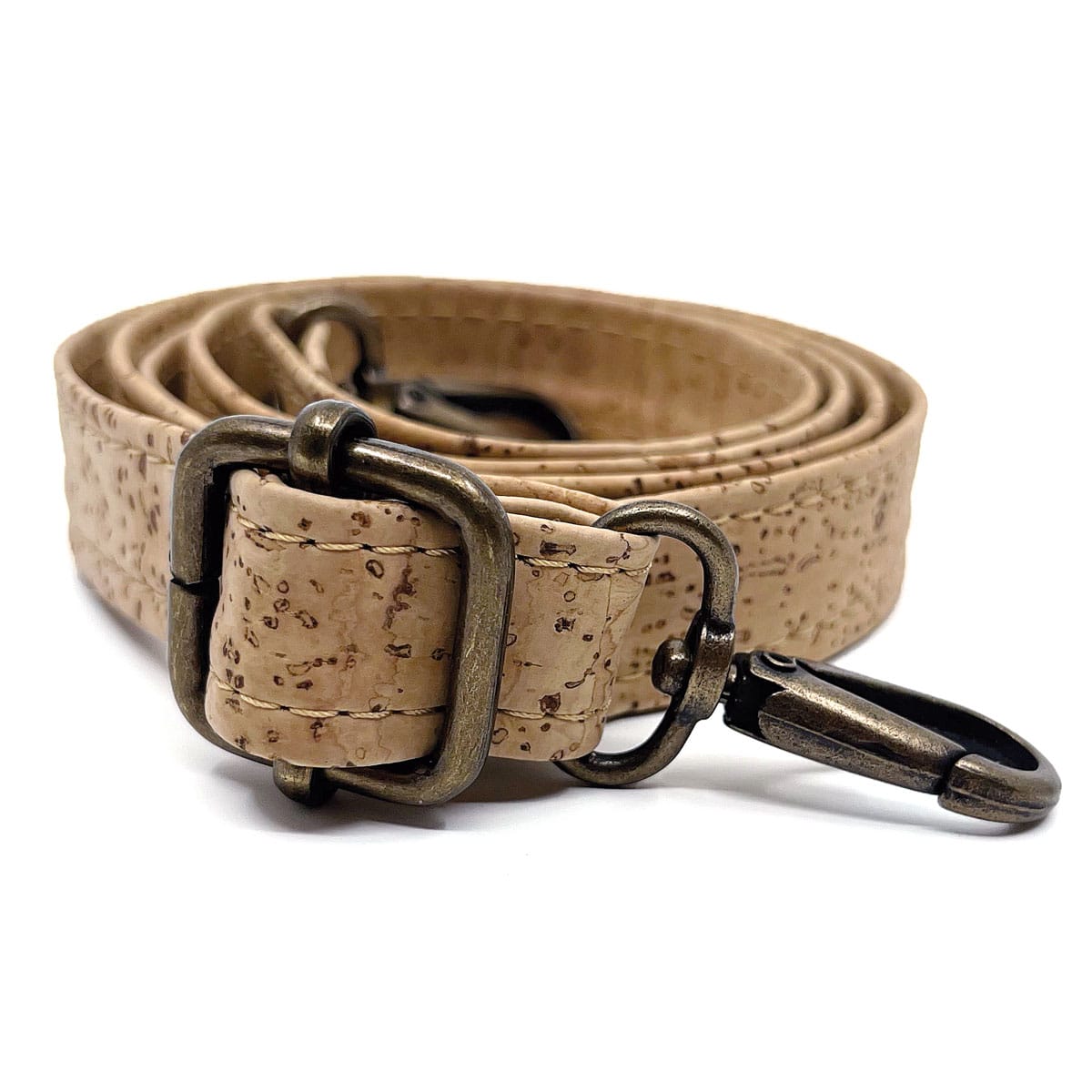 Trageriemen aus Kork «Antique Gold» natur