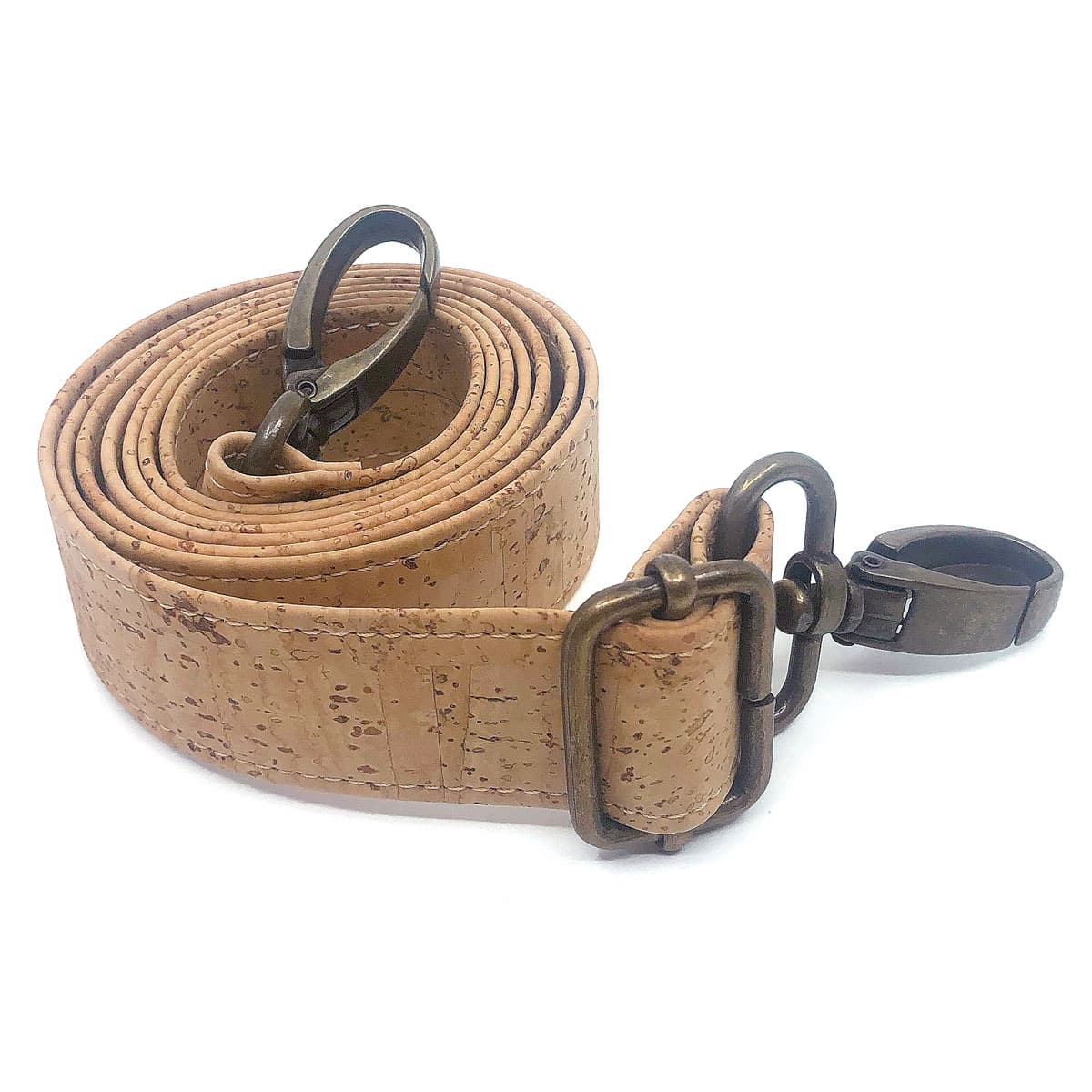 Trageriemen aus Kork «Antique Gold» natur