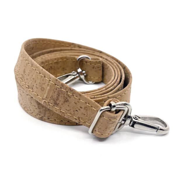 Schultergurt «Silver» natur (2 cm)