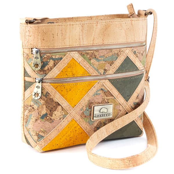 Umhängetasche «Doble Multiatlas» aus Kork