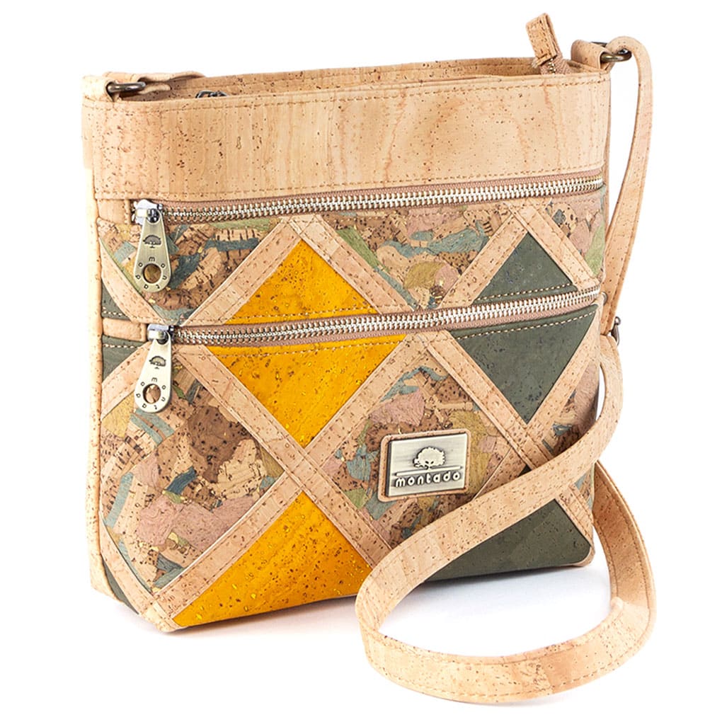 Umhängetasche «Doble Multiatlas» aus Kork