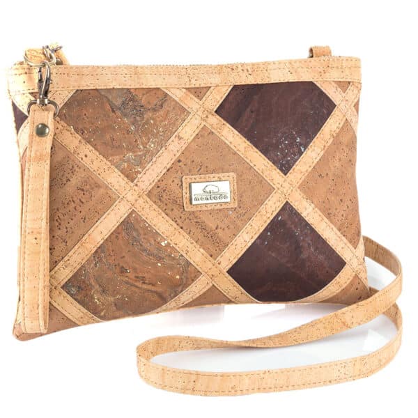 Umhängetasche aus Kork «Multicastanho Clutch»