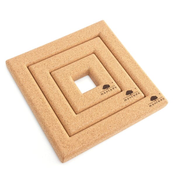 Untersetzer-Set aus Kork «Janela»
