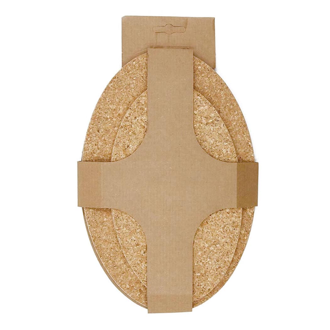 Untersetzer-Set (oval) aus Kork