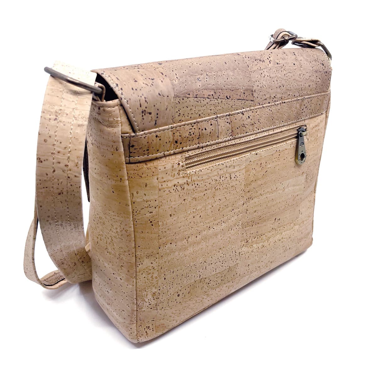 Vegane Crossbody-Tasche aus Kork