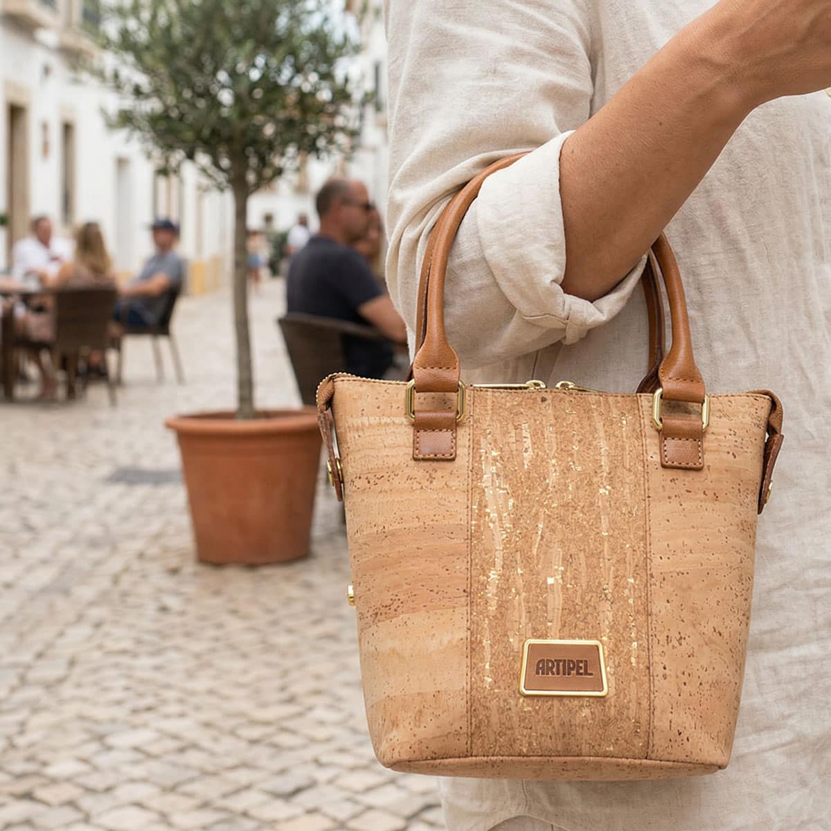 kleine Korktasche «Little Hipica»